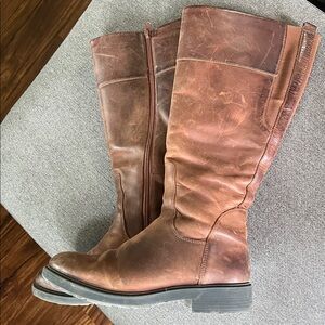 Clark’s Brown Leather Knee-High Boots
